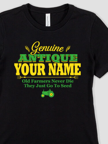 Genuine Antique Farmer : Premium Ladies T-Shirts