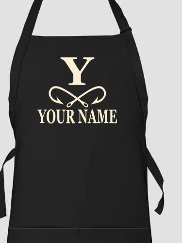 Fishing Monogram : Printed Aprons