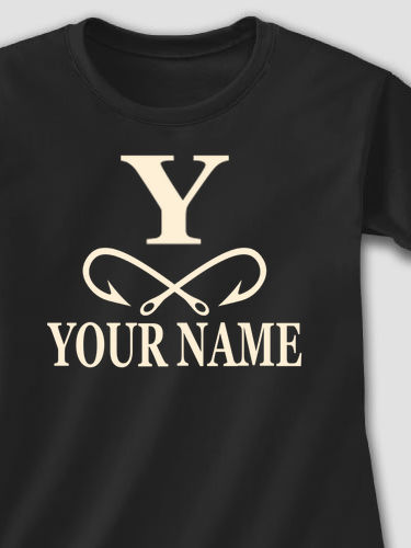 Fishing Monogram : Printed T-Shirts