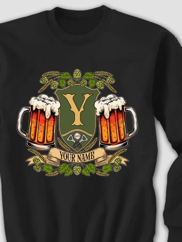 Beer Coat Of Arms : Printed Sweatshirts