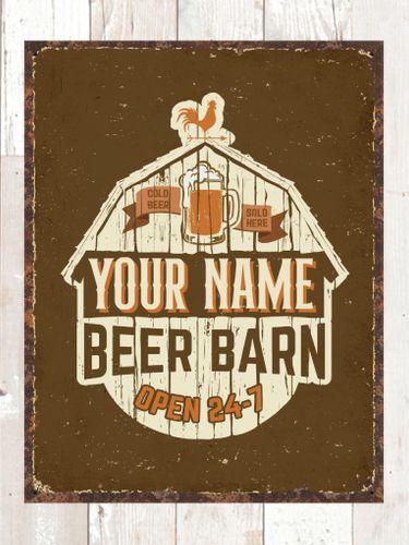 Beer Barn : Tin Signs