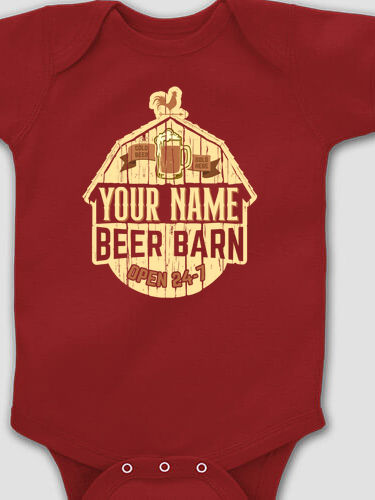 Beer Barn : Printed Baby Bodysuits