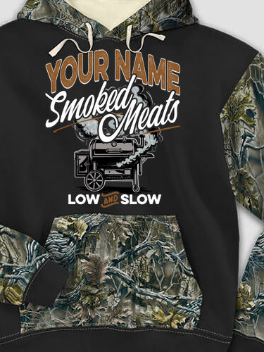 Smoked Meats : Printed 2-Tone Camo Hoodies