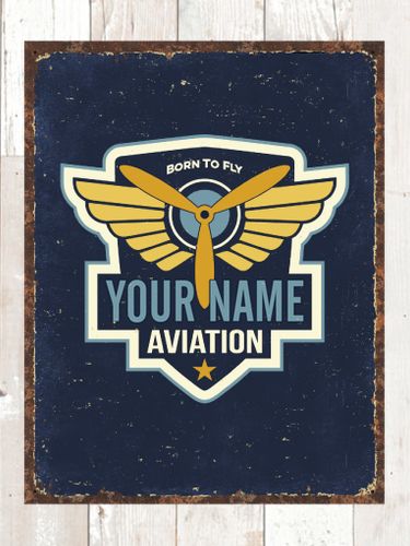 Aviation Patch : Tin Signs