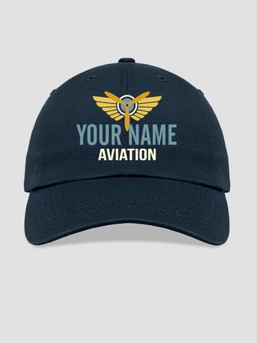 Aviation Patch : Embroidered Baseball Hats