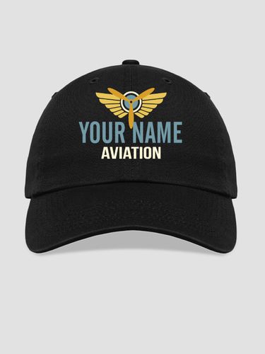 Aviation Patch : Embroidered Baseball Hats