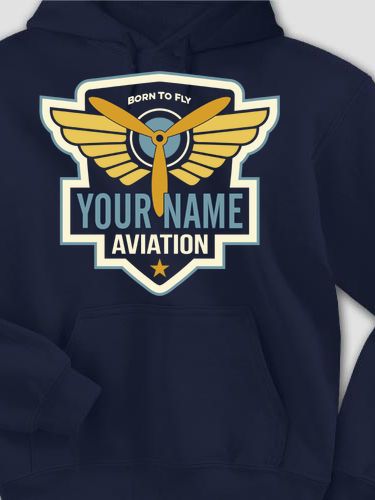 Aviation Patch : Printed Hoodies