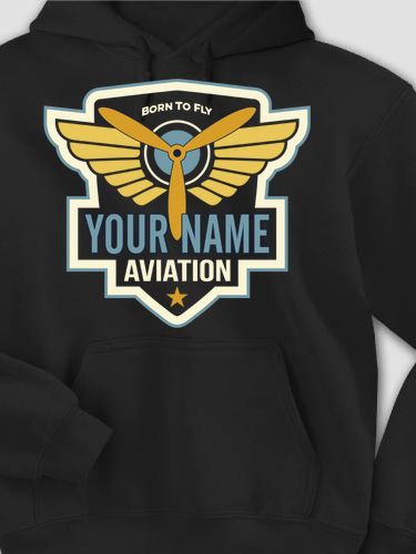 Aviation Patch : Printed Hoodies