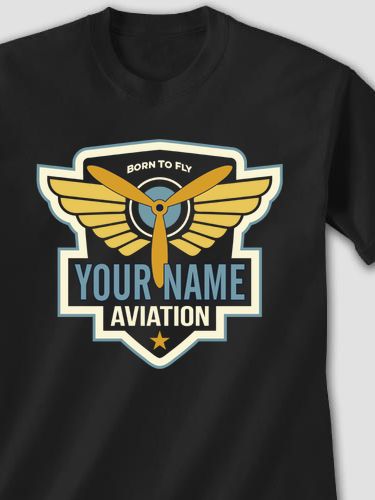 Aviation Patch : Printed T-Shirts