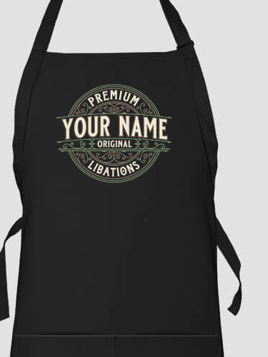 Premium Libations : Printed Aprons