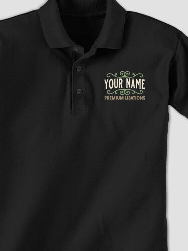 Premium Libations : Embroidered Polo Shirts