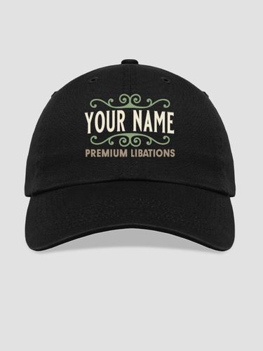 Premium Libations : Embroidered Baseball Hats