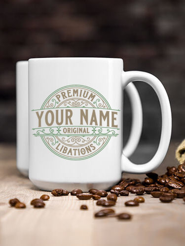 Premium Libations : Ceramic Coffee Mugs