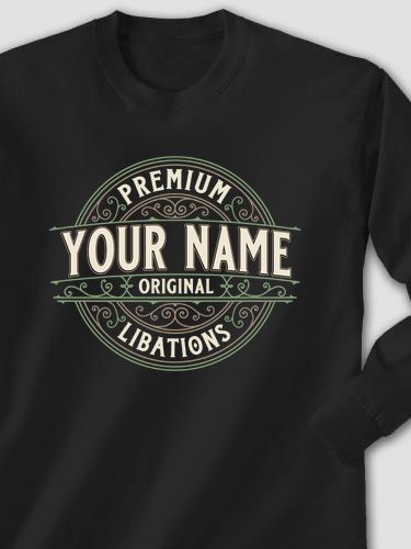 Premium Libations : Printed Long Sleeves