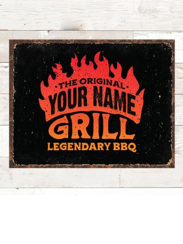 Legendary BBQ : Tin Signs