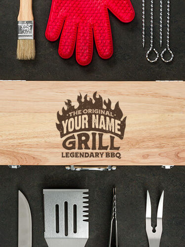 Legendary BBQ : 10 Piece BBQ Set