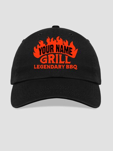 Legendary BBQ : Embroidered Baseball Hats