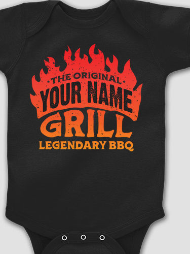 Legendary BBQ : Printed Baby Bodysuits