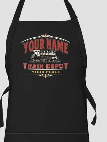 Train Depot : Printed Aprons