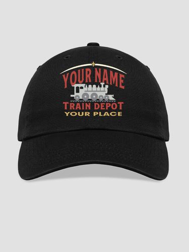 Train Depot : Embroidered Baseball Hats