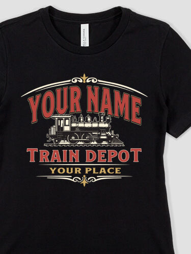 Train Depot : Premium Ladies T-Shirts