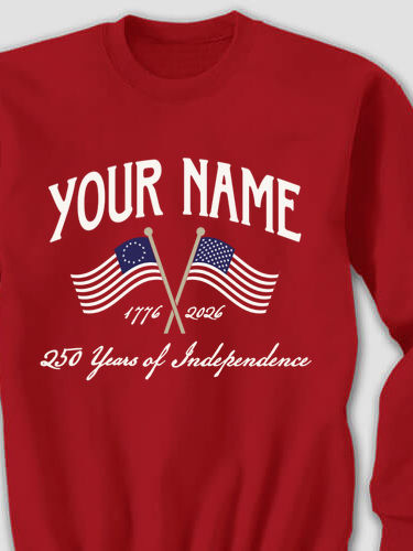 Celebrating 250 Years : Printed Sweatshirts