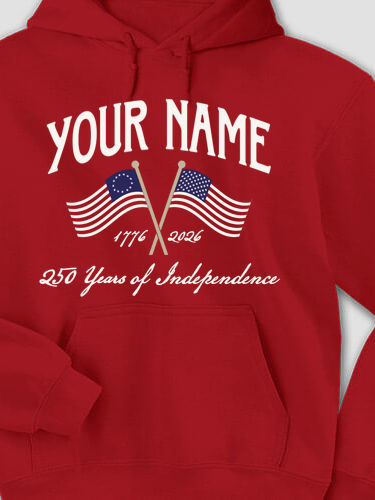 Celebrating 250 Years : Printed Hoodies