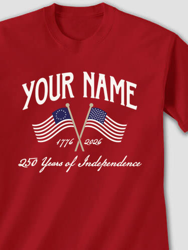 Celebrating 250 Years : Printed T-Shirts