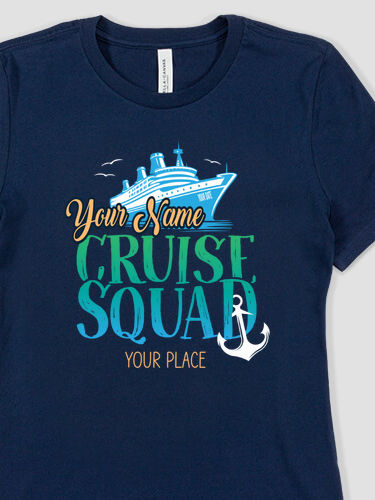 Cruise Squad : Premium Ladies T-Shirts