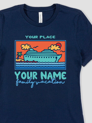 Family Fun Cruise : Premium Ladies T-Shirts
