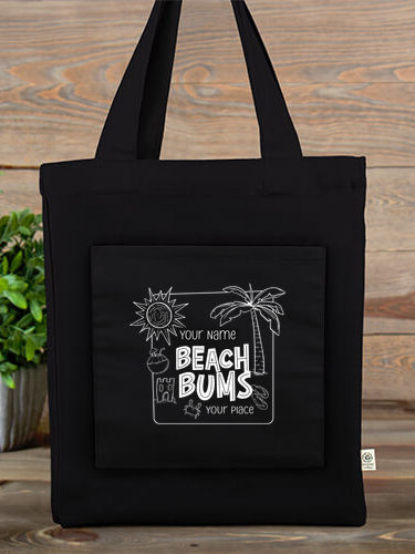Beach Bums : Canvas Totes