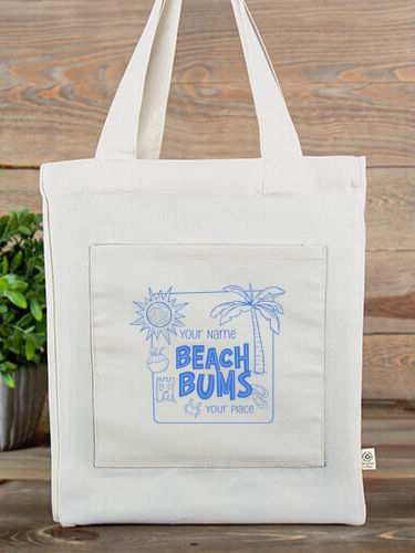 Beach Bums : Canvas Totes