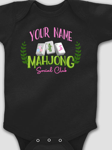 Mahjong : Printed Baby Bodysuits
