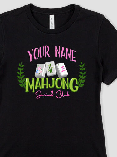 Mahjong : Premium Ladies T-Shirts