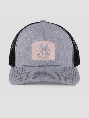 Hunting American Original : Structured Trucker Hats with Patch