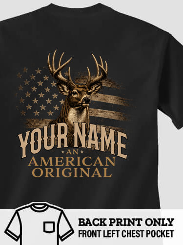 Hunting American Original : Printed Pocket T-Shirts