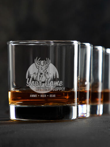 Hunting Supply : Rocks Glasses - Engraved
