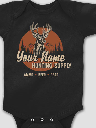 Hunting Supply : Printed Baby Bodysuits
