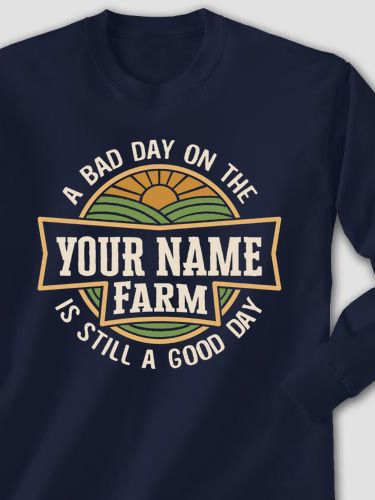 Good Day on the Farm : Printed Long Sleeves