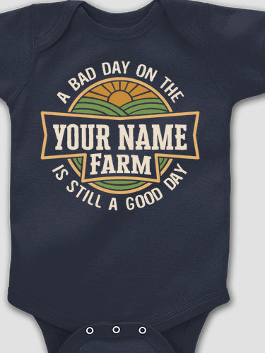 Good Day on the Farm : Printed Baby Bodysuits