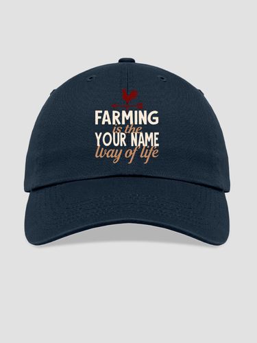 Farming Way Of Life : Embroidered Baseball Hats