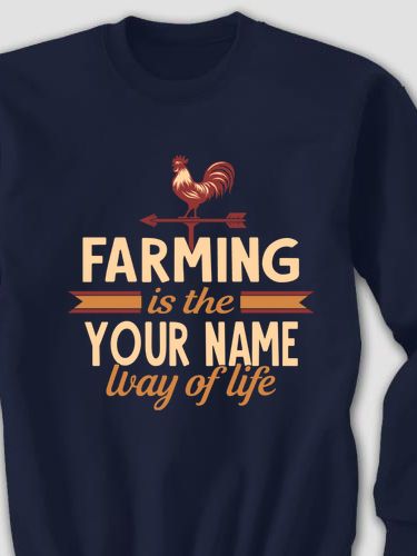 Farming Way Of Life : Printed Sweatshirts
