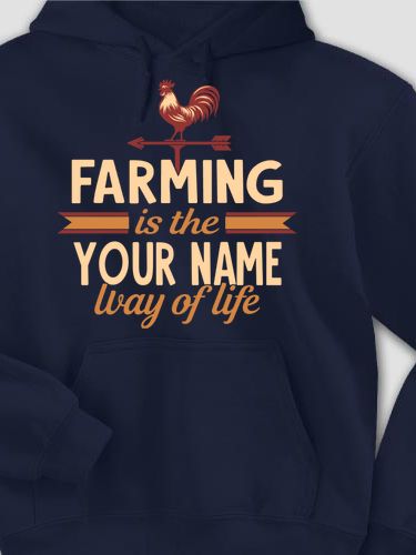 Farming Way Of Life : Printed Hoodies