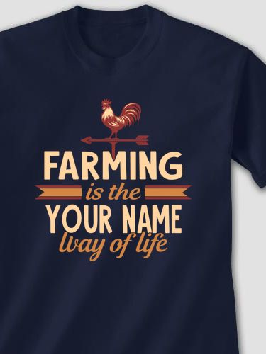 Farming Way Of Life : Printed T-Shirts