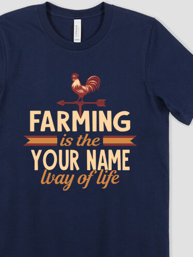 Farming Way Of Life : Premium Printed T-Shirts