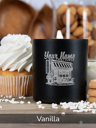 Trattoria : 11oz. Engraved Scented Candles