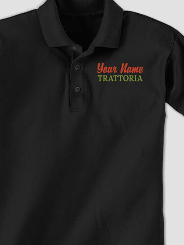Trattoria : Embroidered Polo Shirts