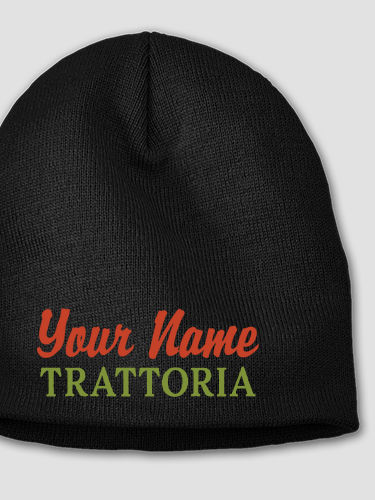 Trattoria : Embroidered Beanies