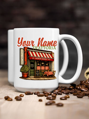 Trattoria : Ceramic Coffee Mugs