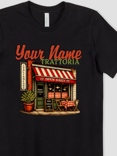 Trattoria : Premium Printed T-Shirts